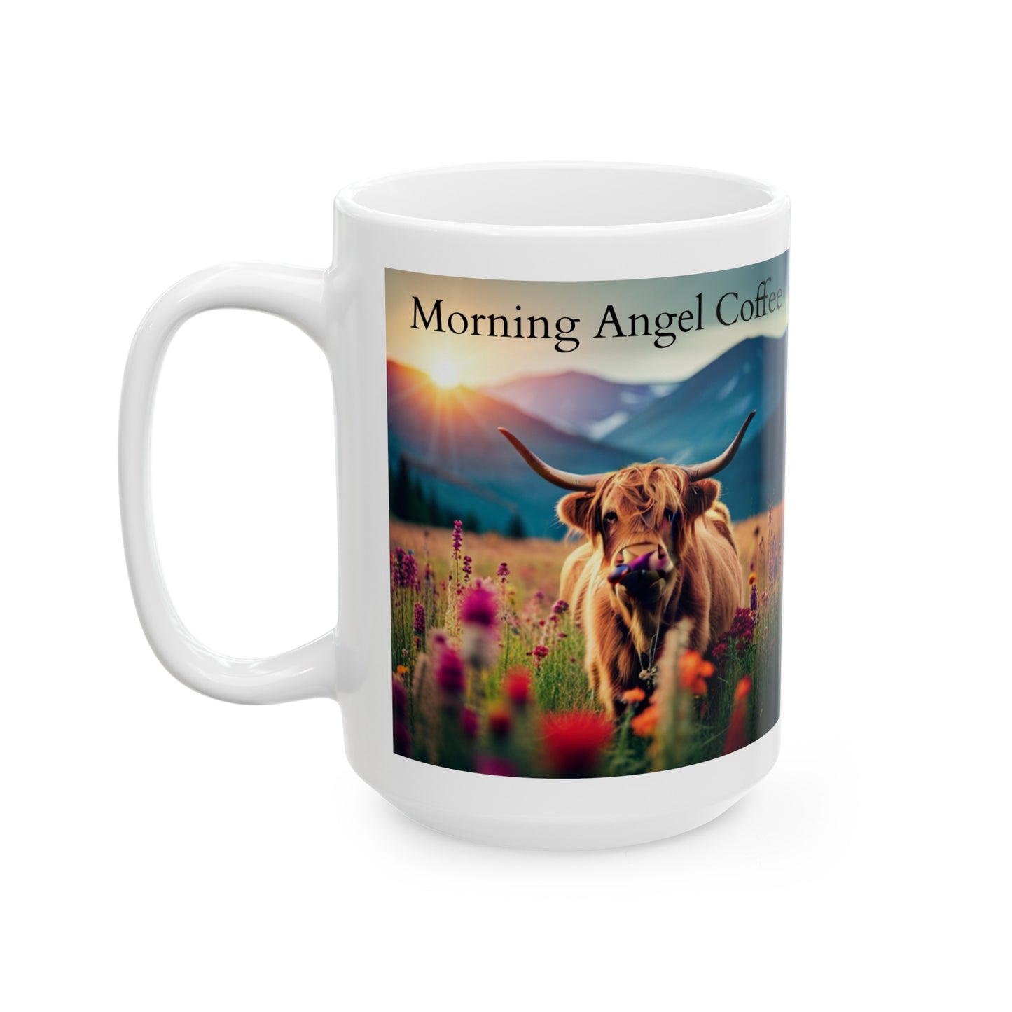 Morning Angel Coffee Mug, 15oz