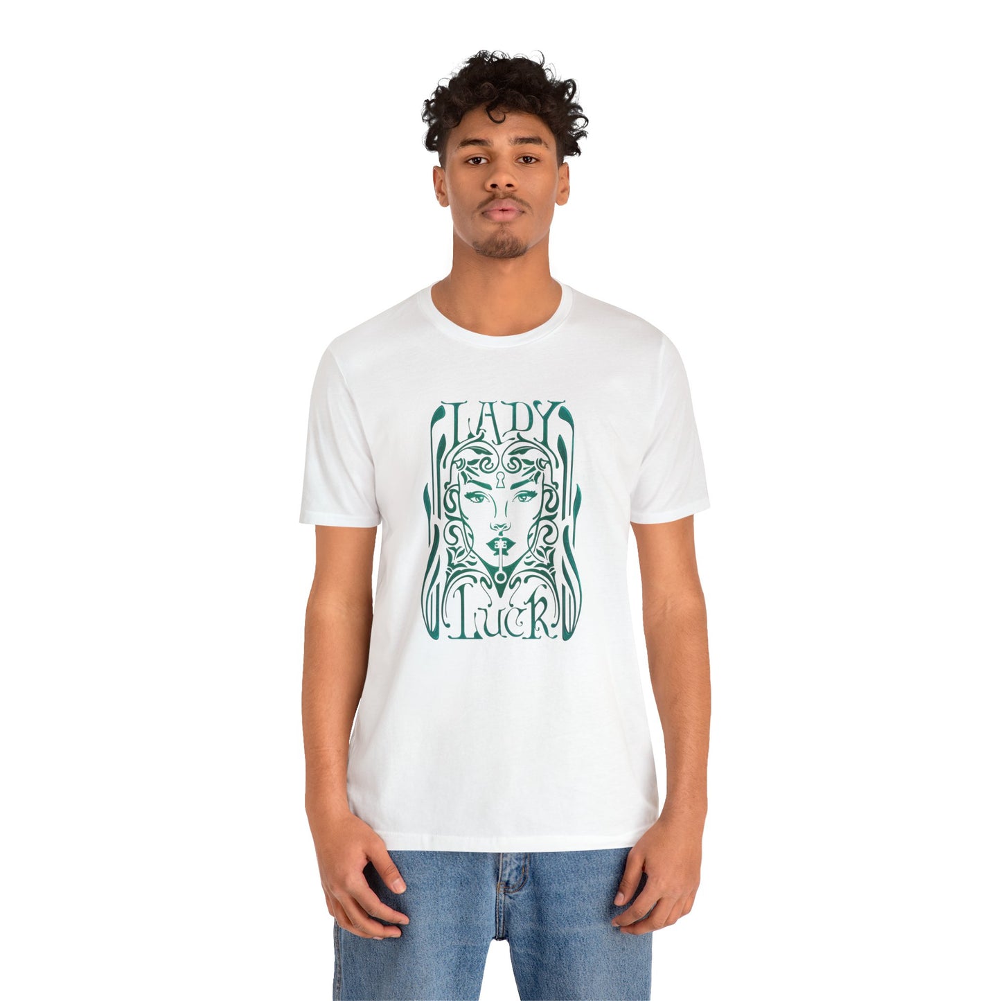 Lady Luck in Green Tee